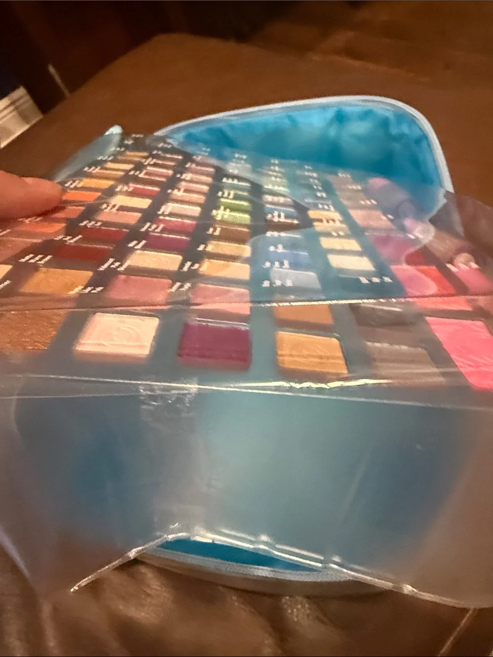 JoyBright Beauty Box: Happy Hues Makeup Bag full of products